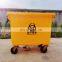 Top Quality 660 Liter Large Garbage Bins Kitchen Waste Bin Plastic Dustbin With Wheels
