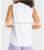 Gym Fitness Sportswear Sleeveless Loose Casual Yoga Tank Top Ladies Workout Athletic Exercise Wear Vest Singlet For Women