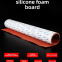 Silicone Foam Board with Brand Backing, Red Heat-Resistant Hot Stamping Machine, Pressure Stamping Machine, Silicone Pad of Any Th
