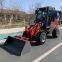 HZM factory high performance 1000kg HZM810B HZM811 small farm front end loader with ce