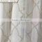 100% Polyester faux line geometric printed/jacquard/hot stamping in silver or gold window curtain fabric