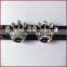 Factory DIY jewellery accessories 10MM Rhinestones crowns alloy slide charms