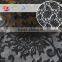 2016 fancy 100% polyester black indian lace embroidery fabric