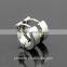 New 2016 Tide Men Black Hoop Hinge Stainless Steel Earrings Piercing Jewelry Wholesale