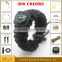 fashion letters woven paracord survival bracelet with fire starter buckles