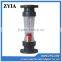 DN100 Plastic In-line Waste Water Rotameter,cheap Flow Meter , Flange Type Flow Meter