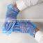 Cheap disposable blue white PE safety glove for food industry                        
                                                Quality Choice