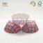 Size 8cm Cake Cups Greaseproof Paper PVC Package