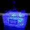 Beautiful wine holder laser arylic single led wine bottle holder