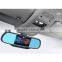 5 inch rearview mirror with gps bluetooth camera dvr recorder