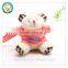 New style small plush teddy bear keychains