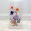 lady cell phone housing real flower mobile phone holder for Iphone 6