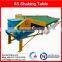 Big channel tin ore separator tin shaking table concentrator