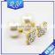 Sample Free Shiny Rhinestone Ear Ring Popular Body Piercing Jewelry