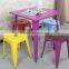 wonderful decoration metal frame square dining table