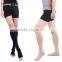 open toe men women medical compression knee high socks