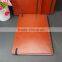 spiral binding custom printed leather journals with performate