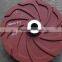 China wholesale slurry pump spare parts impeller expeller