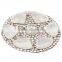 Fashion Peacock Pattern New Shiny Rhinestones Sewing Costume shoes clothes Accessory