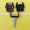 3 buttons remote key shell for Opel key blank with light and left blade no logo