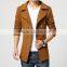European style short wool coats for men