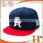 Factory wholesale flat curve brim snapback cap and hat