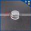 24mm silver aluminum screw cap, glass bottle screw aluminum cap