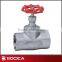 male or female thread globe valve