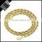 Wholesale Hip Hop Gold Brass Chain Necklace