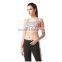 Wholesale OEM sublimation printing sport bra / quick dry fabric sports bra