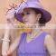 2015 fashion women church hat straw fedora