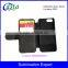 Factory Outlet Blank DIY Fashion phone holster luxury leather case Mobile phone shell Sublimation phone holster for iphone 5