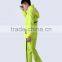 seasons adult outdoor waterproof rainsuit reflective 3m tape raincoat