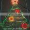 2D led christmas figures 3d christams tree motif with top Star