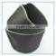 wholesale hydroponics 1,2,3,5,10,15,20,25 gallon fabric grow bag/Smart Plant Pot Plastic black nursery pot