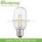 1.2w cob 120lm e14 t22 led filament bulb hot selling cob led filament tube bulb t45