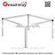 2016 New design office table models main table +side table design for Sweden market(QE-24B)