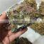 Natural Black Crystal Morion And Chalcopyrite Rough Stones