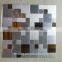 OEM ACP Mosaic Decoration Panel Tightly Spaced Aluminium Mosaic Tile