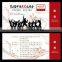 thermal holygram security paper ticket printing