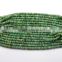 Natural Light green Emerald Tyre Shape Beads