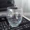 Exquisite Feature Popular Design Clear 400Ml & 480ML Machine Made Stemless Wine Glass