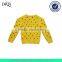 new design girl sweater, kids crew neck sweater, knitting patterns children sweater