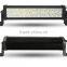4x4 offroad Dual row spot flood beam combo aluminum housing led light bar Epistar 72w car led light bar for ATV