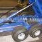 ATV Dump trailer with moto ,hydraulic tractor tipper trailer with Hydraulic Power Unit