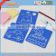 Plastic Drawing Stencil for Children DIY Painting