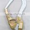 Silver&Gold Fall Arrestor Metal Safety Harness Forged Taiwan Rope Hook