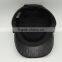 Fashion 100% polyester hook and loop custom flat top caps