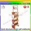 ODM & OEM food accessory products wood display shelves for supermarket promotion