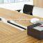 Foshan furniture MFC board Conference Table with functional cabinet